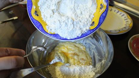 Galletas con mermelada y jengibre confitado