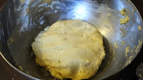 Galletas con mermelada y jengibre confitado