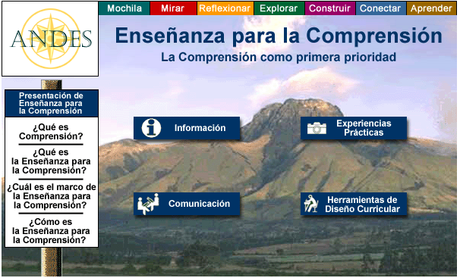 ANDES. Enseñanza para la comprensión