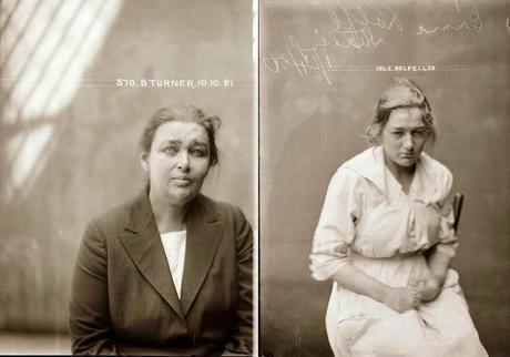 Antiguos retratos de criminales