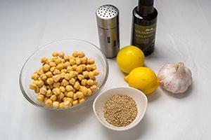 Los GARBANZOS: propiedades, cómo cocinarlos y receta de hummus ingredientes-hummus-garbanzos
