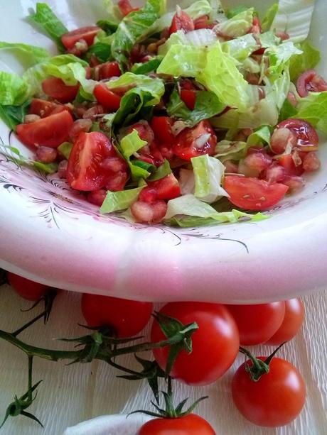 Ensalada de Granadas y Premio Versátil Blogger