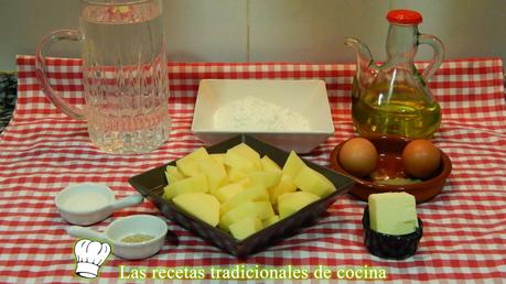 Receta de patatas huecas