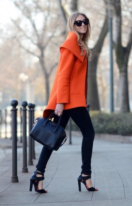 orange chaquetón