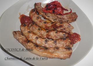 COCINICA de Benas: Laton de la Fueva  (cerdos felices)