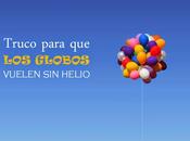 Truco para globos vuelen usar helio