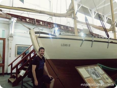 Conocer el Lehg II y recordar a Vito Dumas dinoyellehgII