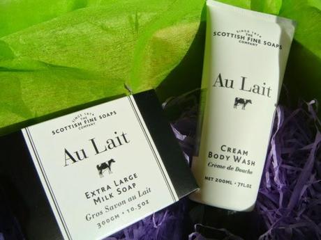 Jabón Artesanal y Crema de Ducha Au Lait Scottish Fine Soaps