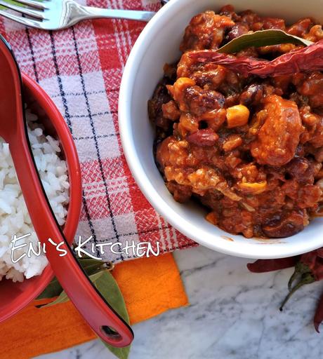 Chili con carne ! (y te invito opinar sobre las injusticias de la vida en época de crisis)