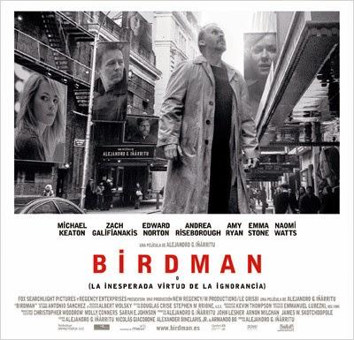 Michael Keaton en Birdman. La Norma Desmond de Iñárritu.