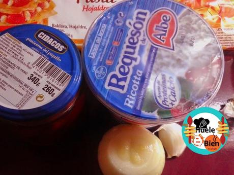 Vasitos crujientes de pimientos