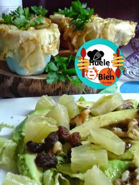 Vasitos crujientes de pimientos