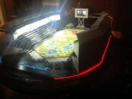 Un campo de Dreadball...alucinante