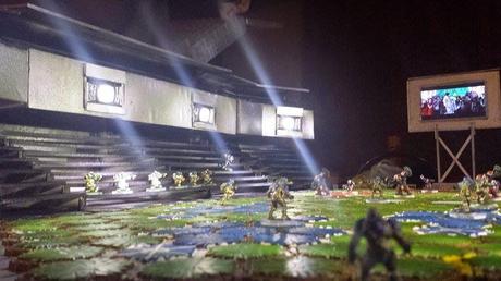 Un campo de Dreadball...alucinante