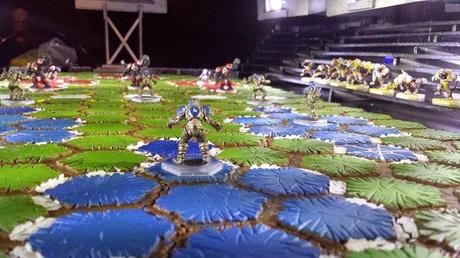 Un campo de Dreadball...alucinante