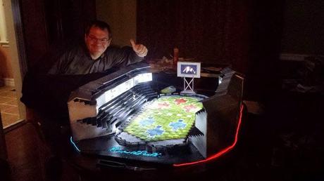 Un campo de Dreadball...alucinante