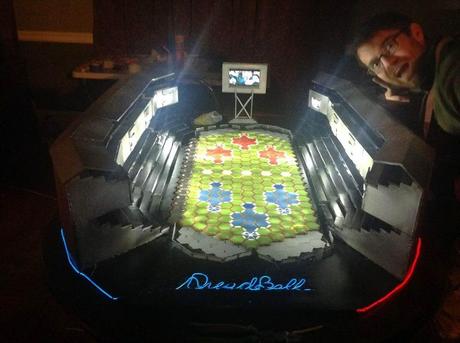 Un campo de Dreadball...alucinante