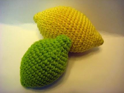 FRUTAS A CROCHET