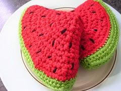 FRUTAS A CROCHET
