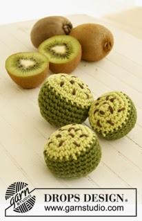 FRUTAS A CROCHET