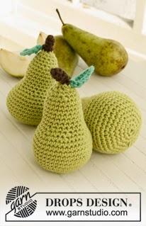 FRUTAS A CROCHET
