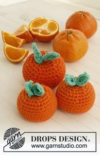 FRUTAS A CROCHET