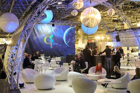 BTE Info Point, Luna Fashion Lounge, Halle 1