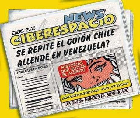 front page cómic - sobre Chile Allende Venezuela