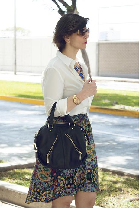 Mis Looks - Falda de colores