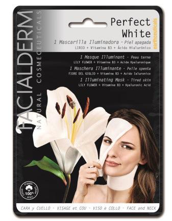 FACIALDERM web - Tissue Mask cotton - Perfect White
