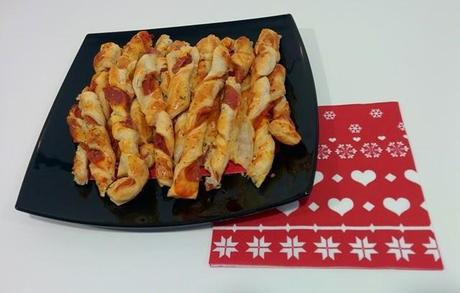 mi receta: twist de hojaldre y jamón