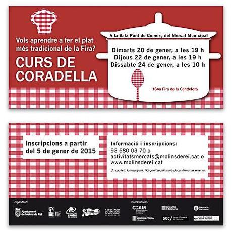 164ª Fira de la Candelera Molins de Rei 2015 díptic-coradella