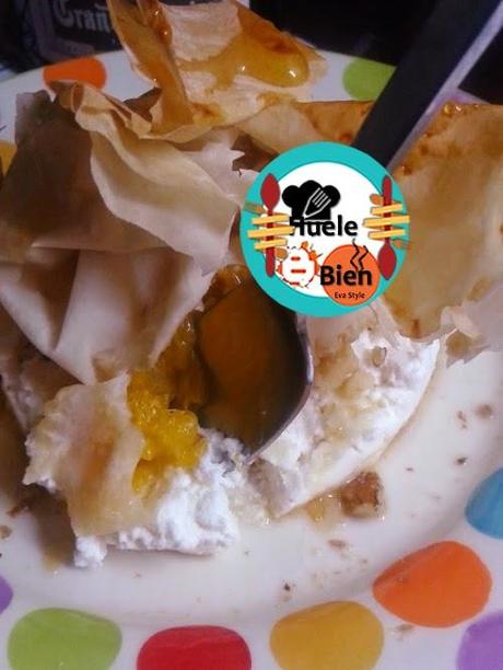 Delicias de naranja y requesón