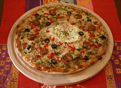 Esto es lo que debes comer tras un entrenamiento ciclista Pizza_Atun_16