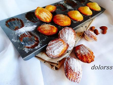 Madeleines de almendra