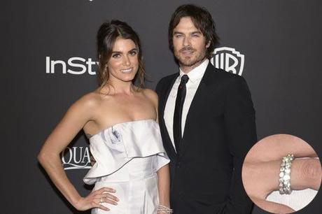 Ian Somerhalder y Nikki Reed anillo de compromiso