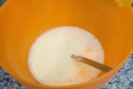 Bizcocho de limón y cacahuetes