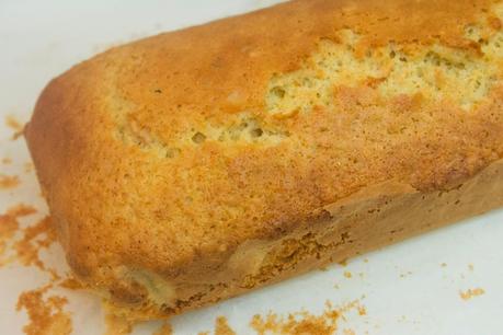 Bizcocho de limón y cacahuetes