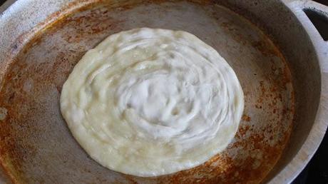 Meloui o crepes hojaldrados marroquíes