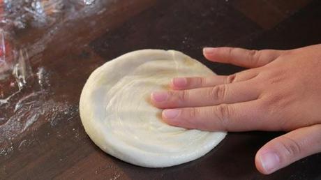 Meloui o crepes hojaldrados marroquíes