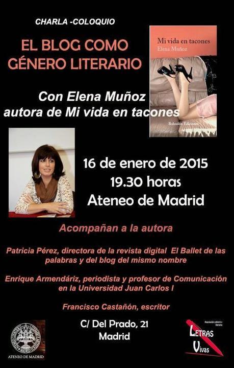 CHARLAMOS SOBRE EL BLOG COMO GÉNERO LITERARIO