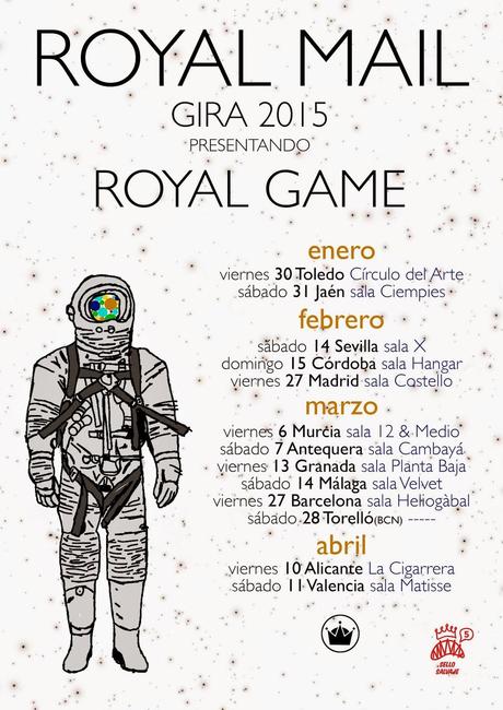 Royal Mail nos presenta las fechas de su gira