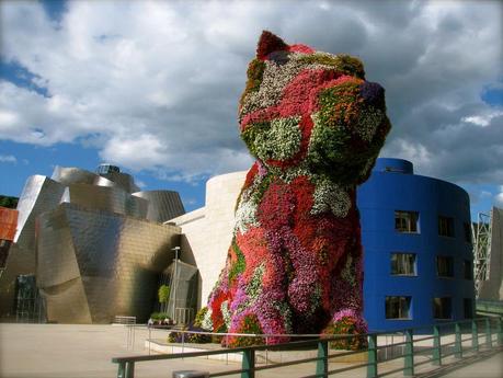 puppy guggenheim bilbao