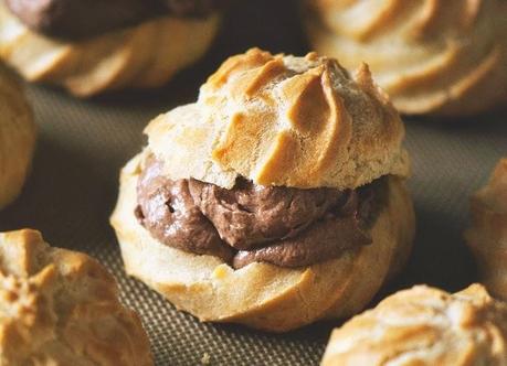 Buñuelos Rellenos con Nutella