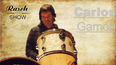 cartel carlos gamón en rasch drums show