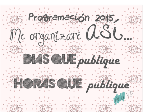 Programación y cómo va a funcionar el blog.