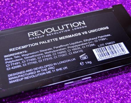 Mermaids Vs Unicorns Redemption Palette MAKEUP REVOLUTION