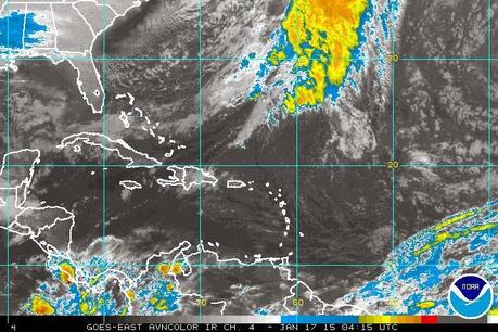 Lluvias moderadas en el Sur dominicano.