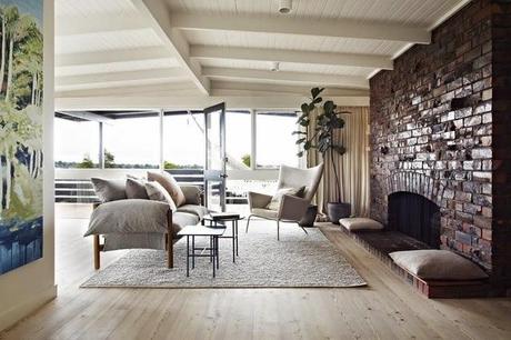 Casa de 1960 con espíritu nórdico e industrial