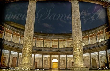 La ALHAMBRA de GRANADA: PALACIOS NAZARÍES de NOCHE